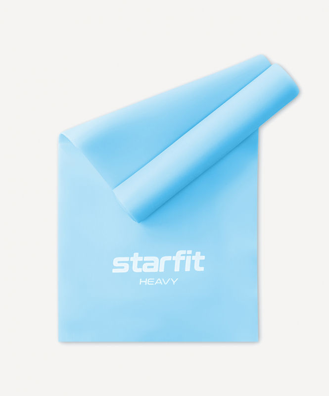 Лента для пилатеса ES-201 1200x150x0.55 мм, синий пастель, Starfit ЦБ-00001517