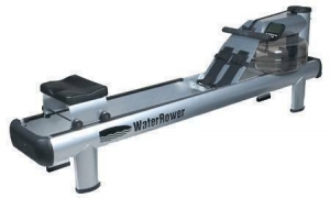 Гребной тренажер Water Rower 510 S4 с дисплеем на высоких ножках серии M1 