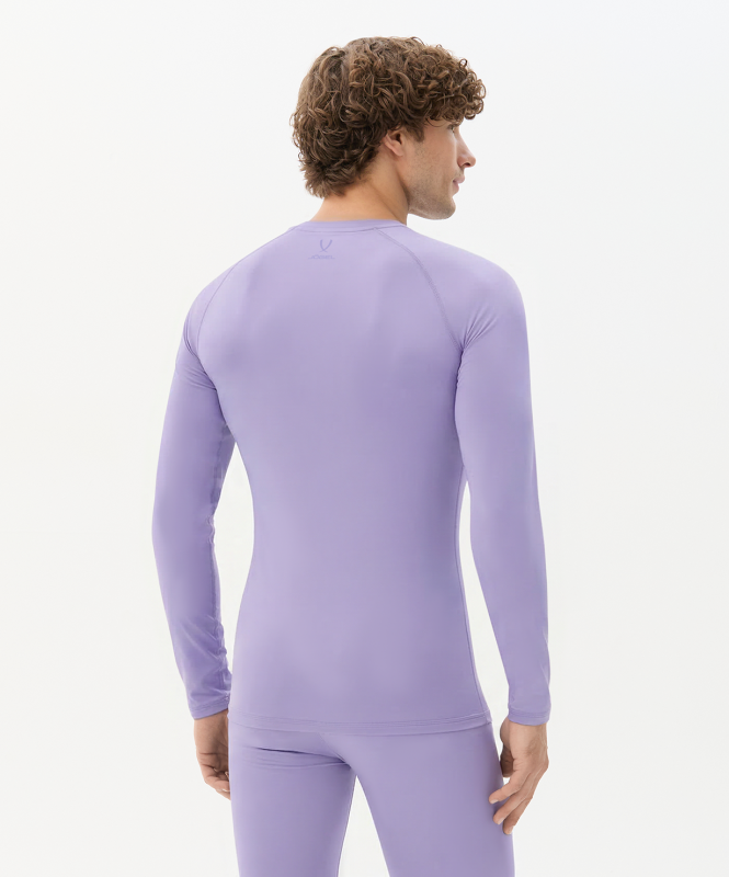 Футболка компрессионная с длинным рукавом JOGEL CAMP PerFormDRY Baselayer LS Tee, сиреневый, размер M ЦБ-00005365
