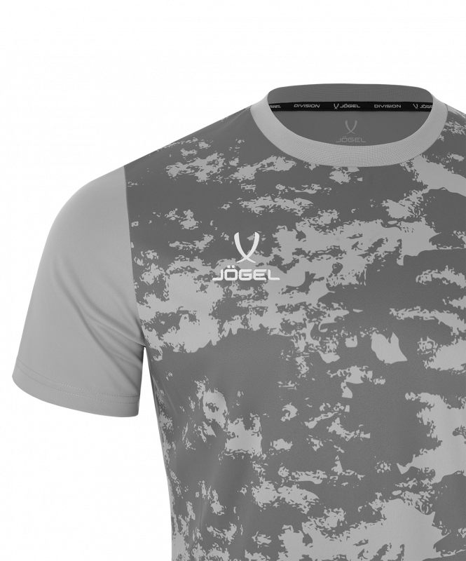 Футболка вратарская DIVISION PerFormDRY SPLASH GK Jersey, серый, размер M, Jögel ЦБ-00004632