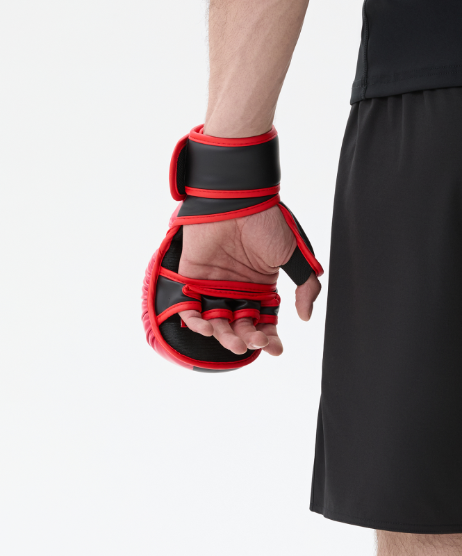 Перчатки INSANE MMA HYBRID, красный, размер M ЦБ-00003878