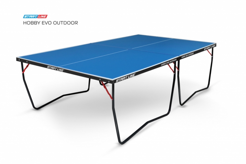 Стол теннисный Hobby EVO 4 Всепогодный Синий