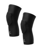Наколенники баскетбольные с защитой ScalePad Knee Sleeves, черный, размер M, Jögel ЦБ-00004471