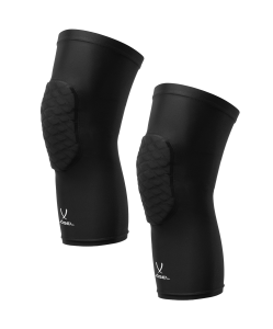 Наколенники баскетбольные с защитой ScalePad Knee Sleeves, черный, размер M, Jögel ЦБ-00004471