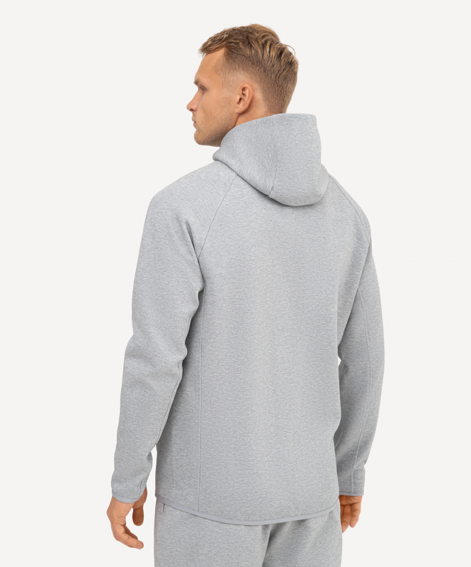 Худи на молнии ESSENTIAL Athlete Hooded FZ Jacket, серый, Jögel ЦБ-00002982