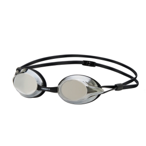Очки для плав.TORRES Pro, SW-32519MR, зерк.линзы., чёрная оправа, дв.рег.ремешок
