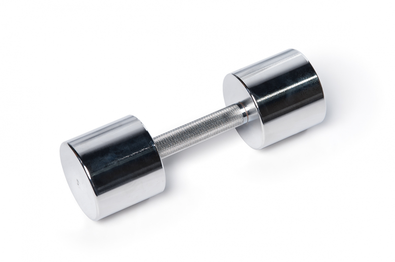 Гантель хромированная, 9 кг STECTER 2408