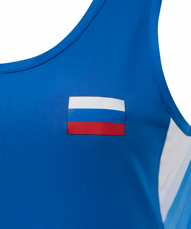 Майка боксерская женская INSANE RBF, синий, размер L (48) ЦБ-00007662