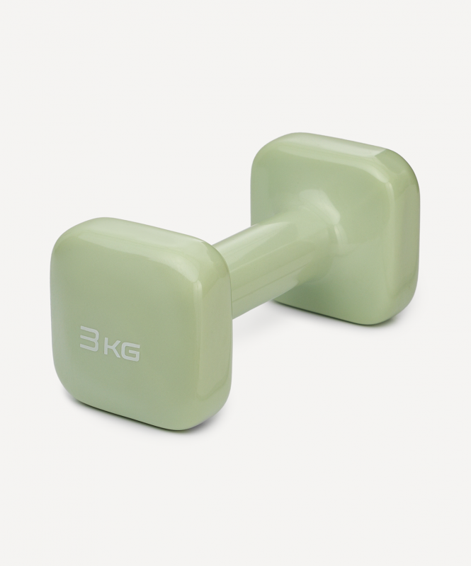 Гантель виниловая DB-106 3 кг, оливковый, Starfit ЦБ-00004430