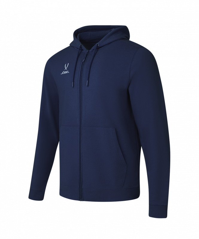 Худи на молнии ESSENTIAL Cotton FZ Hoodie, темно-синий, размер XXL, JÖGEL ЦБ-00004781