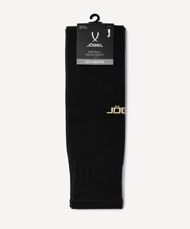 Гольфы футбольные JOGEL AKRON FOOTLESS SOCKS, черный, размер 43-45 ЦБ-00004179