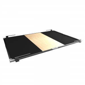 Помост тяжелоатлетический комбинированный (фанера, резина) DHZ 2000х3000х40 мм DHZ Fitness