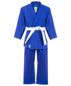 Кимоно дзюдо MA-302 синее, р.0/130, Green Hill