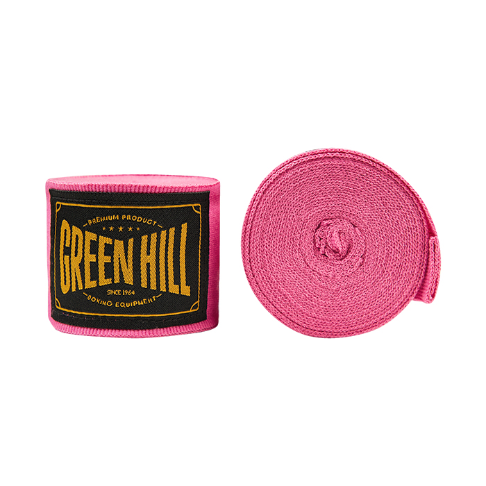 боксерские бинты Flexfit розовый Green Hill THBHW-12 4 м