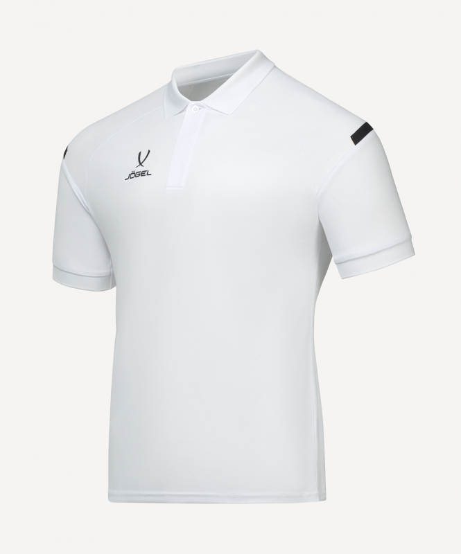 Поло JOGEL CAMP 2 Poly Polo, белый, детский, размер YXS ЦБ-00005716