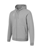 Флисовое худи на молнии ESSENTIAL Cotton Fleece FZ Hoodie, серый меланж, размер XL, JÖGEL ЦБ-00004813