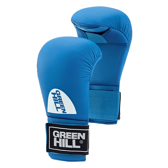 Накладки каратэ COBRA синие Green Hill KMС-6083 L