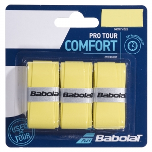 Овергрип Babolat Pro Tour X3 653037-605, 3шт., желтый