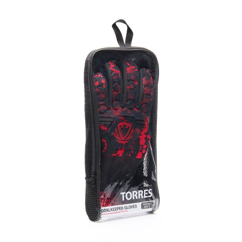 Перчатки вратарские TORRES Pro Gel, профессональные