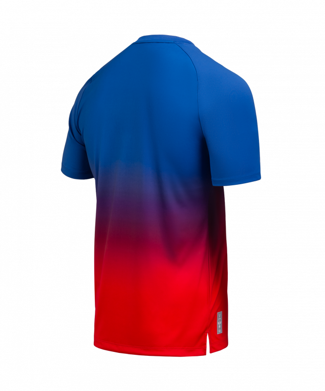 Футболка тренировочная JOGEL NATIONAL PerFormDRY Pre-Match Tee, сине-красный, размер XL ЦБ-00003542