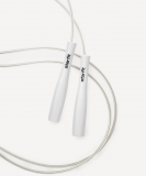 Скакалка RP-501 ПВХ, с пластиковыми ручками, 3 м, белый, Starfit ЦБ-00004399