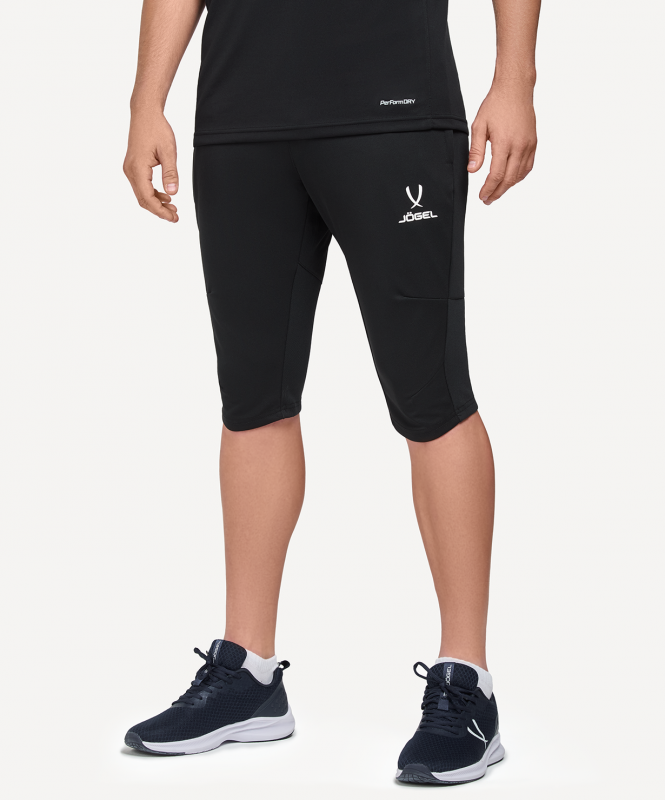 Брюки тренировочные DIVISION PerFormDRY Pro Training Pants 3/4, черный, размер YL, Jögel ЦБ-00001836