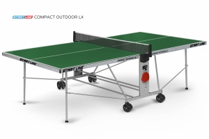 Стол теннисный Compact-2 LX Всепогодный 6 Зеленый