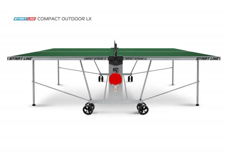 Стол теннисный Compact-2 LX Всепогодный 6 Зеленый