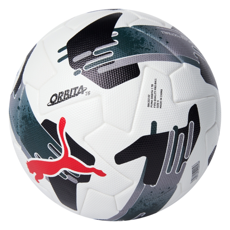 Мяч футбольный PUMA Orbita 1 TB, размер 5, FIFA Quality Pro