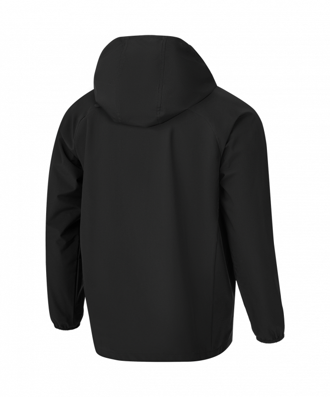 Куртка ветрозащитная JÖGEL PREMIER PerFormPROOF FZ Rain Jacket, черный, размер XXL ЦБ-00004943