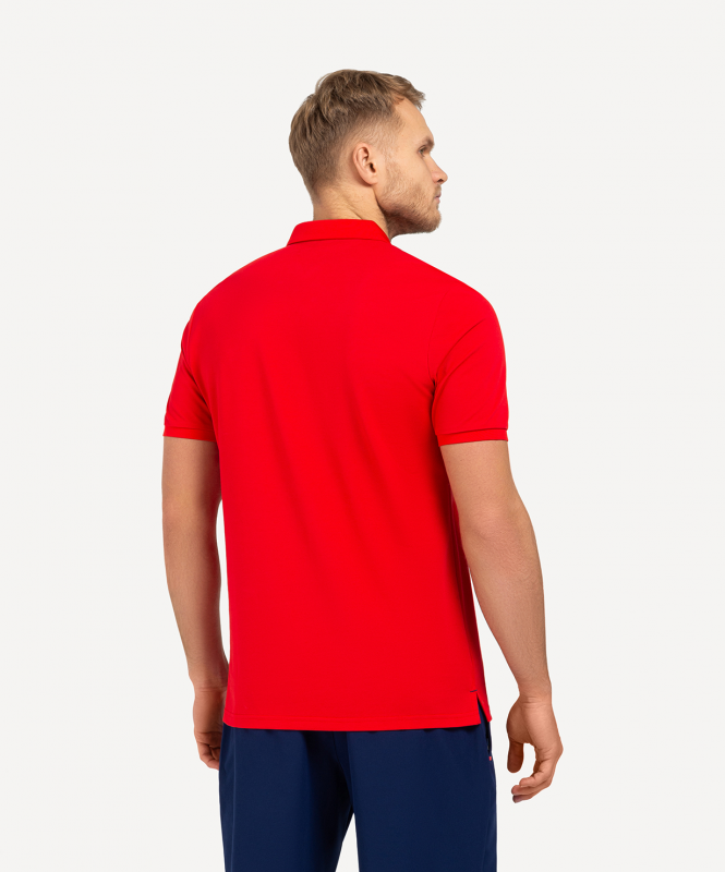 Поло JOGEL NATIONAL PerFormDRY Classic Polo, красный, размер L ЦБ-00003553