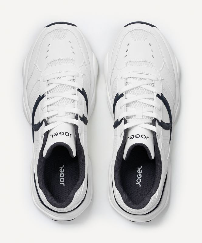 Кроссовки спортивные JOGEL Daddy, белый/синий, размер 38 ЦБ-00007817