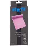 Лента для пилатеса ES-201 1200*150*0,35 мм, розовый пастель, Starfit