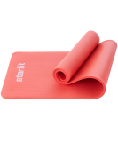 Коврик для йоги и фитнеса FM-301, NBR, 183x61x1.5 см, коралловый, Starfit УТ-00018923