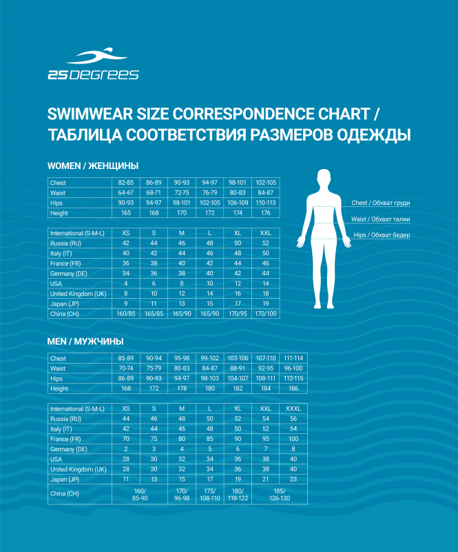 Плавки Ancore Black, полиамид, 25Degrees