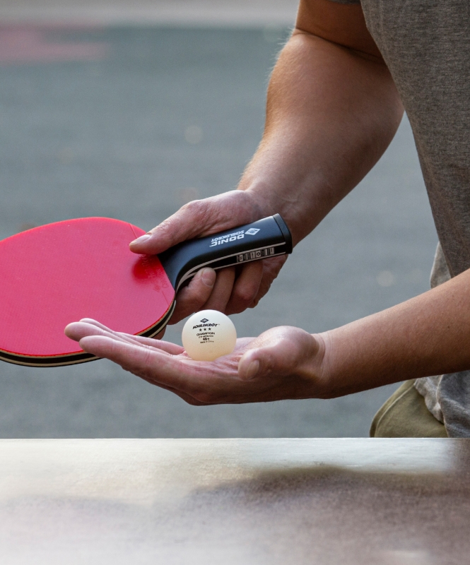 Мяч для настольного тенниса 3* Champion ITTF, белый, 3 шт., Donic