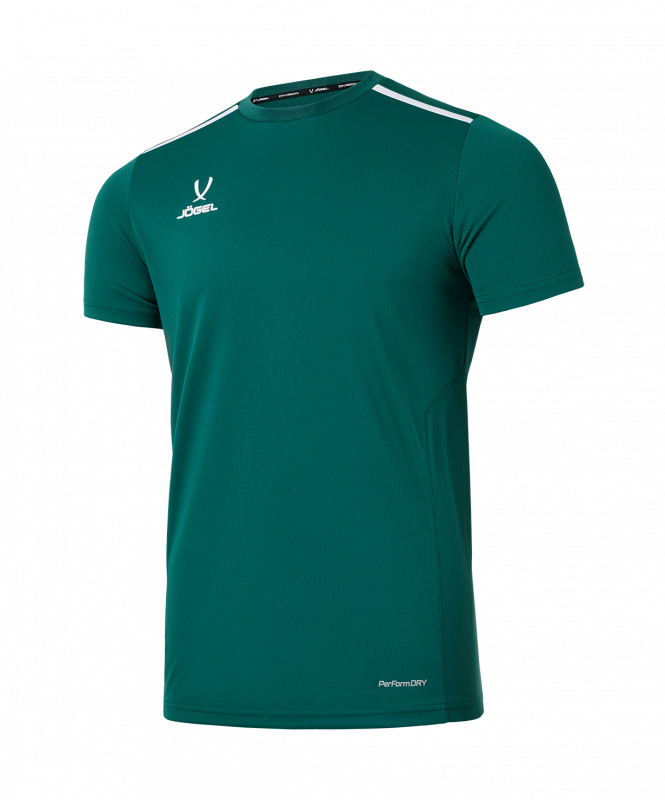 Футболка тренировочная DIVISION Training Tee, темно-зеленый, размер XL, Jögel ЦБ-00004627
