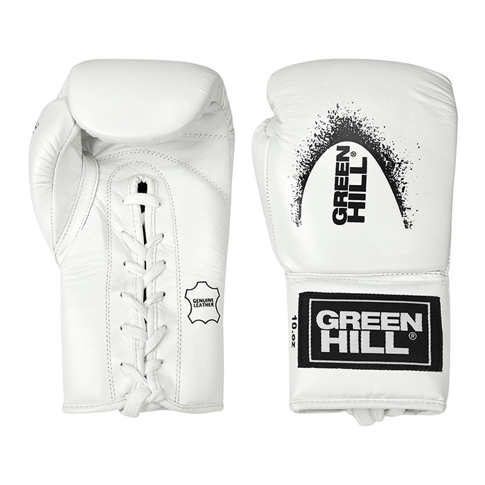 Боксерские перчатки SUPREME белые Green Hill BGS-2111 10oz