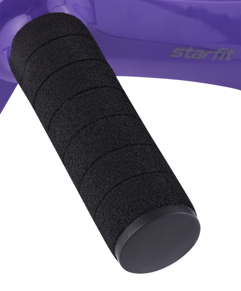 Ролик для пресса складной RL-108, черный/фиолетовый, Starfit