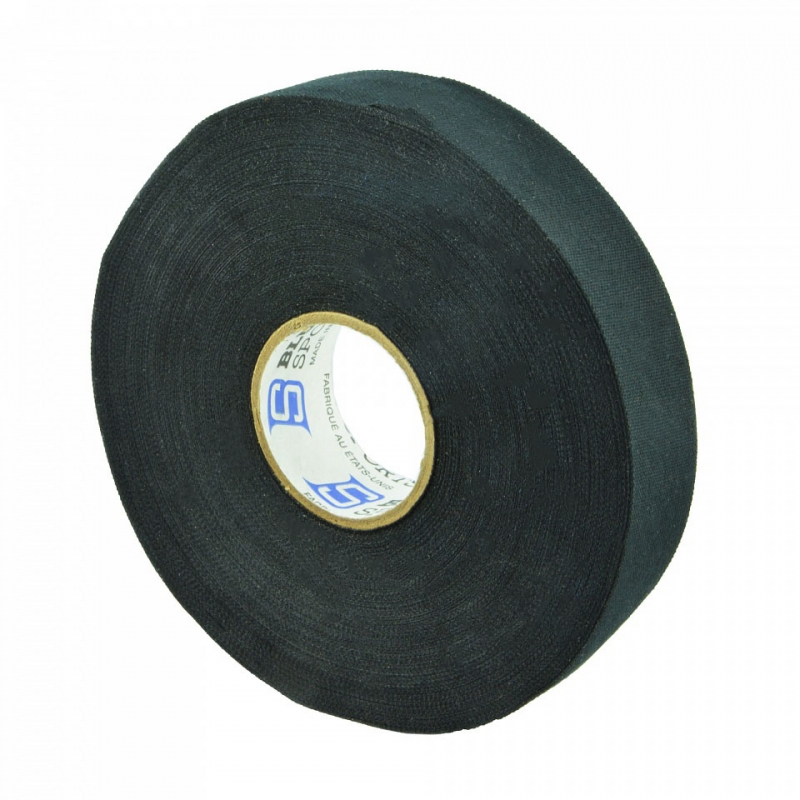 Лента хоккейная Blue Sport Tape Coton Black, 24 × 18