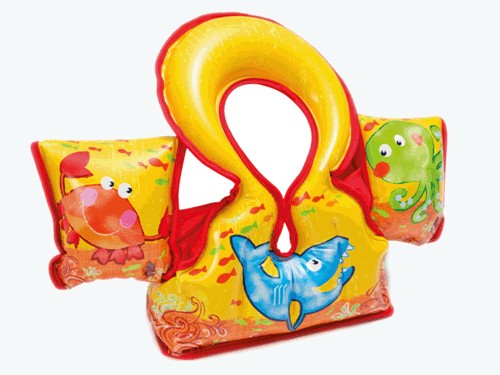 Жилет надувной с нарукавниками 58673