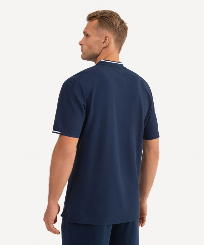 Поло DIVISION PerFormDRY Polo, темно-синий, размер XXL, Jögel ЦБ-00001848