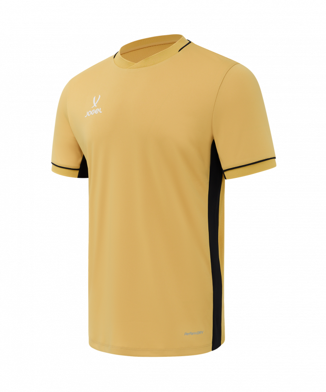 Футболка игровая JOGEL DIVISION PerFormDRY Element Jersey 26, золотой, детский, размер YL ЦБ-00008049