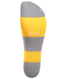 Гетры футбольные CAMP BASIC SOCKS, желтый/серый/белый, размер 32-34, Jögel УТ-00021437