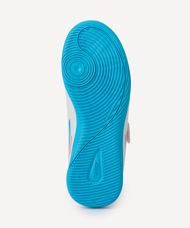 Бутсы зальные JOGEL Evofly IN Talant White/blue, детский, размер 34 ЦБ-00004204
