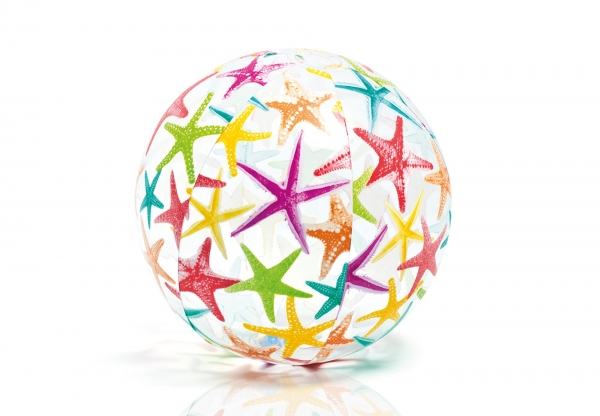 Мяч Intex разноцветный 61см 59050