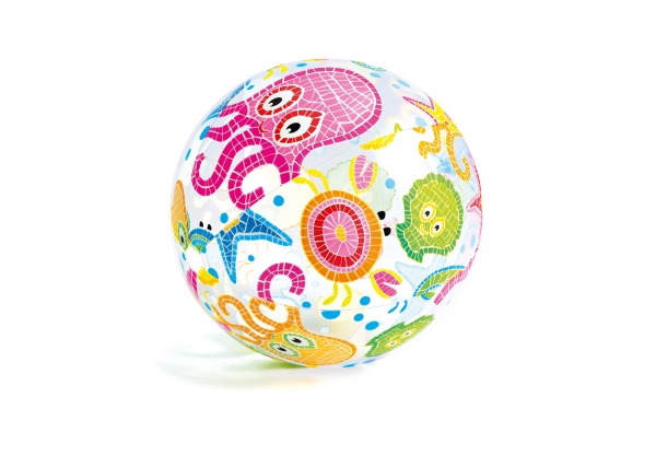Мяч Intex разноцветный 61см 59050