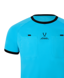 Футболка судейская Referee tee, голубой, размер M, JÖGEL ЦБ-00004986
