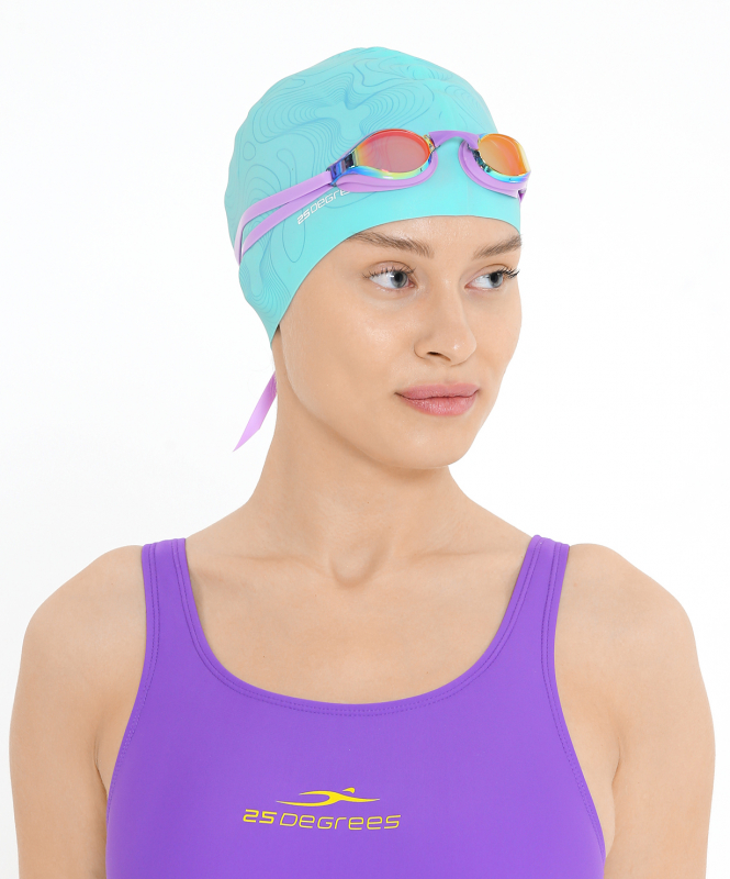 Шапочка для плавания Dream Aquamarine, силикон, 25Degrees УТ-00019583