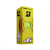 Мяч для гольфа Bridgestone e6 Yellow